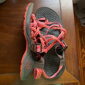 strappy chaco sandals. women’s size 7.